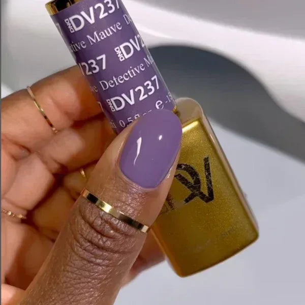 DND DIVA Duo Matching Color - #237 Detective Mauve - TTT Nails Supply