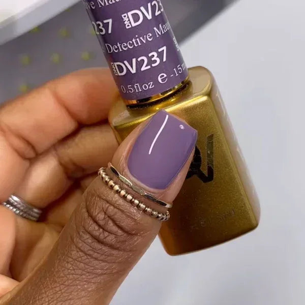 DND DIVA Duo Matching Color - #237 Detective Mauve - TTT Nails Supply