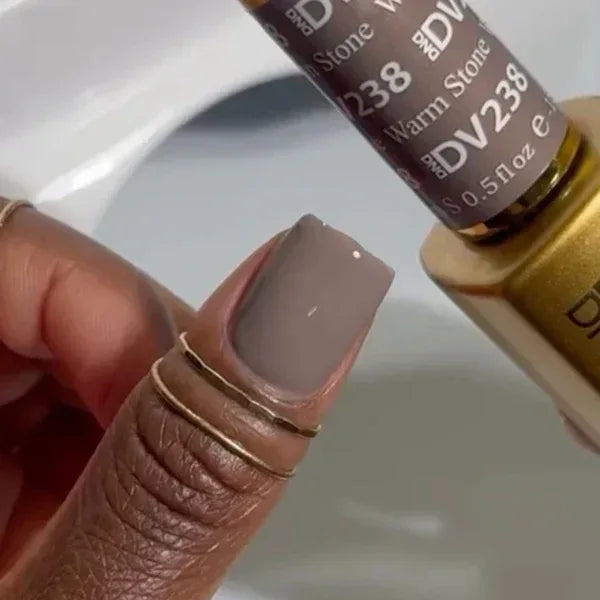 DND DIVA Duo Matching Color - #238 Warm Stone - TTT Nails Supply