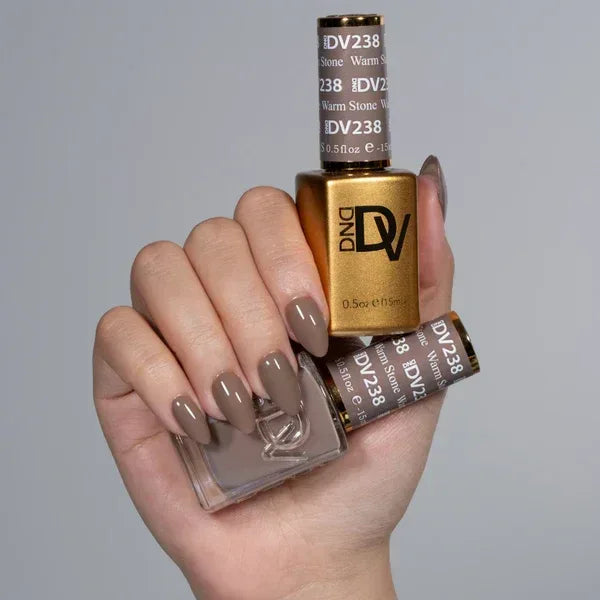 DND DIVA Duo Matching Color - #238 Warm Stone - TTT Nails Supply