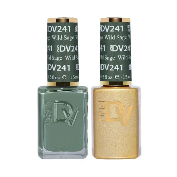 DND DIVA Duo Matching Color - #241 Wild Sage - TTT Nails Supply