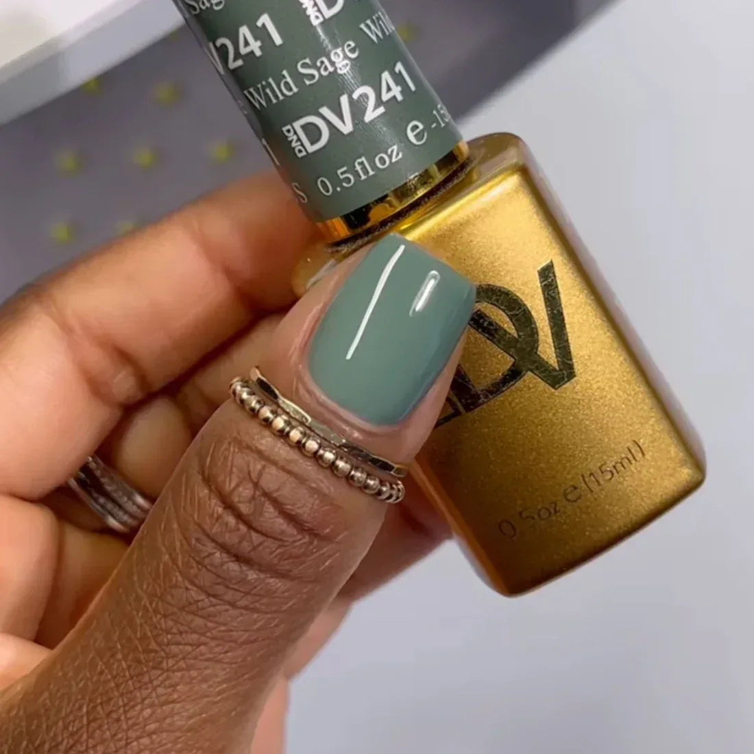 DND DIVA Duo Matching Color - #241 Wild Sage - TTT Nails Supply