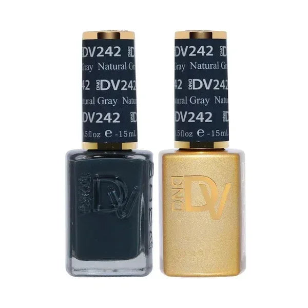 DND DIVA Duo Matching Color - #242 Nautical Gray - TTT Nails Supply