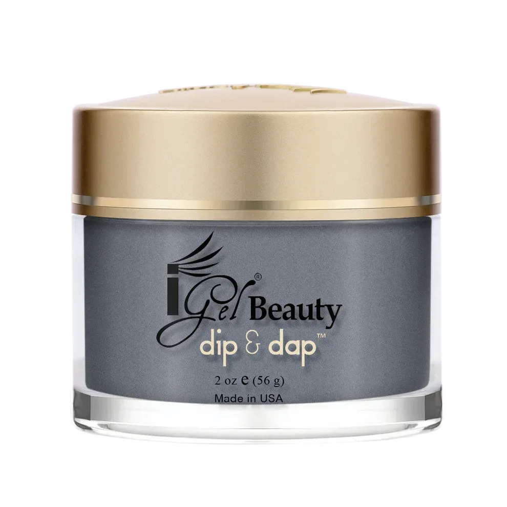 iGel Dip & Dap 2in1 Powder 2oz - #242 Black Pearl - TTT Nails Supply