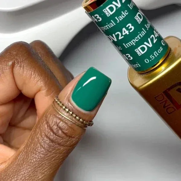 DND DIVA Duo Matching Color - #243 Imperial Jade - TTT Nails Supply