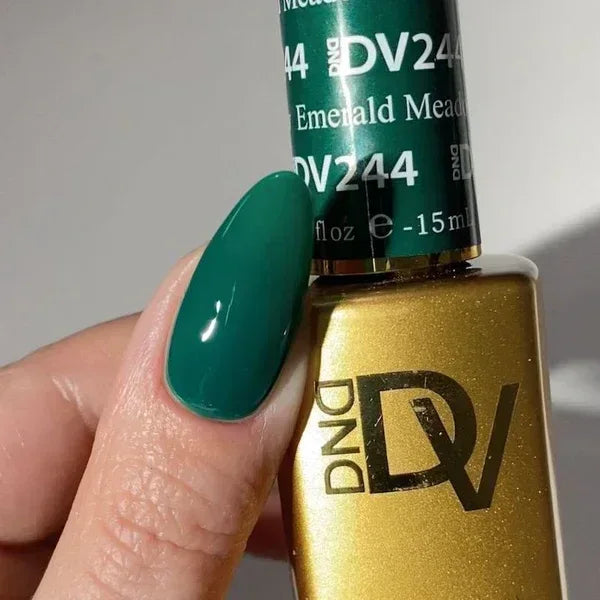 DND DIVA Duo Matching Color - #244 Emerald Meadow - TTT Nails Supply