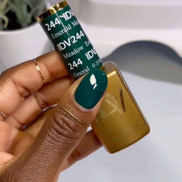 DND DIVA Duo Matching Color - #244 Emerald Meadow - TTT Nails Supply