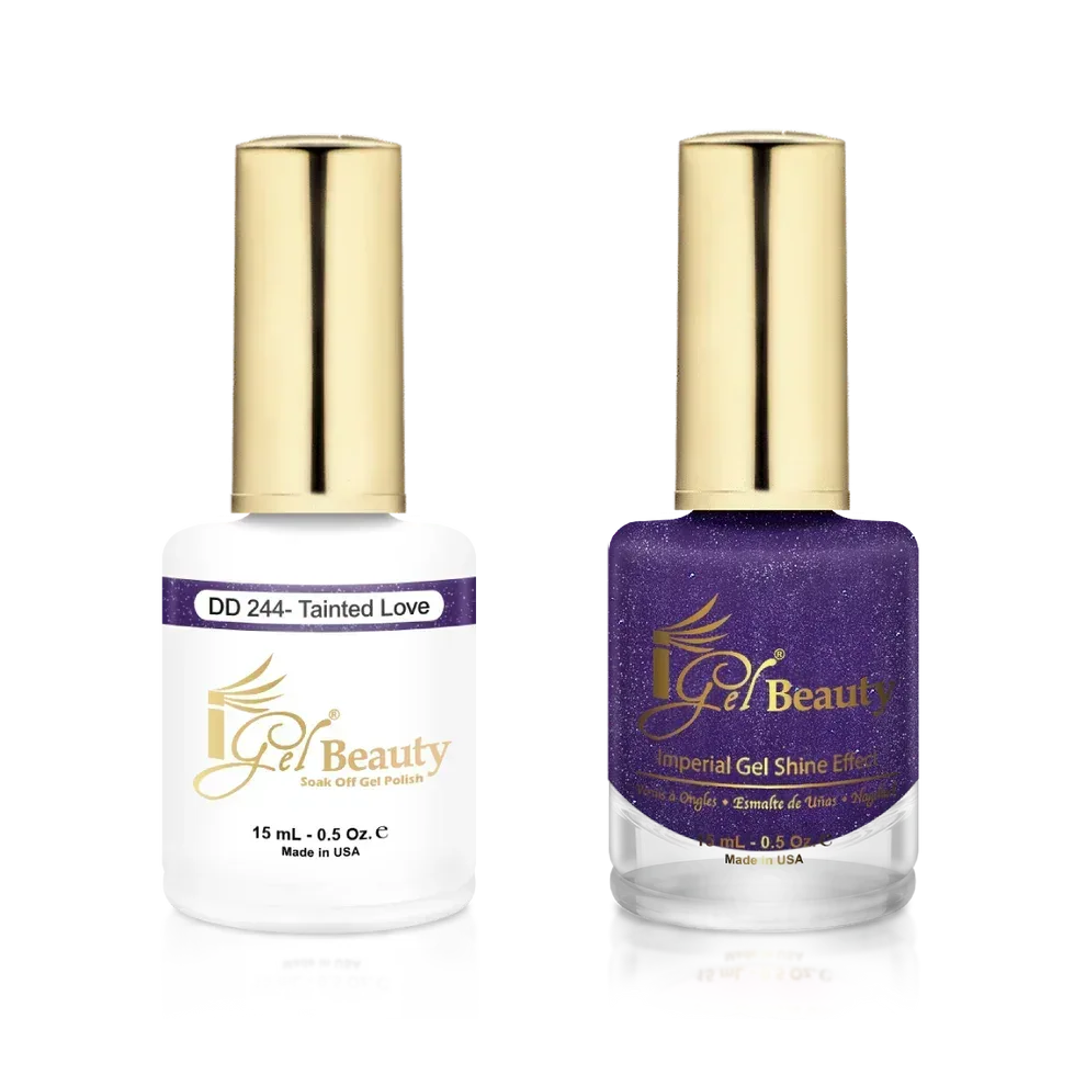 iGel Matching Duo Gel Polish 0.5oz - #244 Tainted Love - TTT Nails Supply