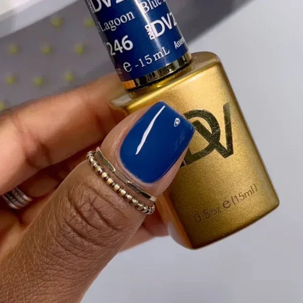 DND DIVA Duo Matching Color - #246 Blue Lagoon - TTT Nails Supply