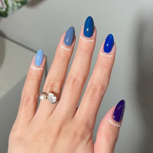 DND DIVA Duo Matching Color - #246 Blue Lagoon - TTT Nails Supply
