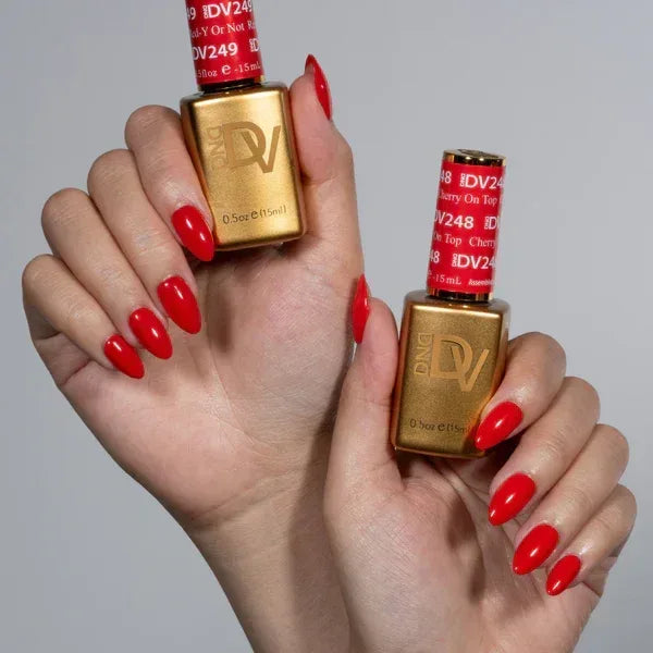 DND DIVA Duo Matching Color - #248 Cherry On Top - TTT Nails Supply