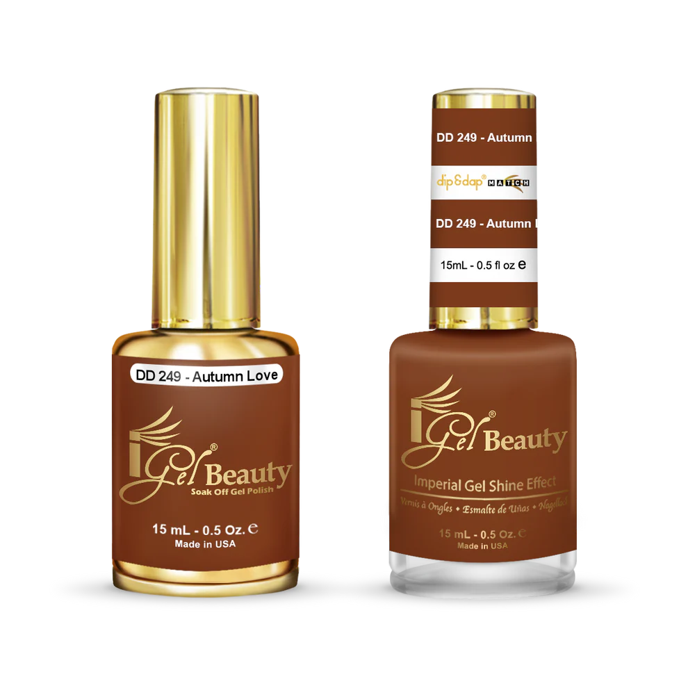 iGel Matching Duo Gel Polish 0.5oz - #249 Autumn Love
