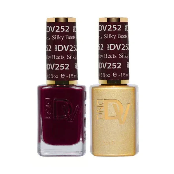 DND DIVA Duo Matching Color - #252 Silky Beets - TTT Nails Supply