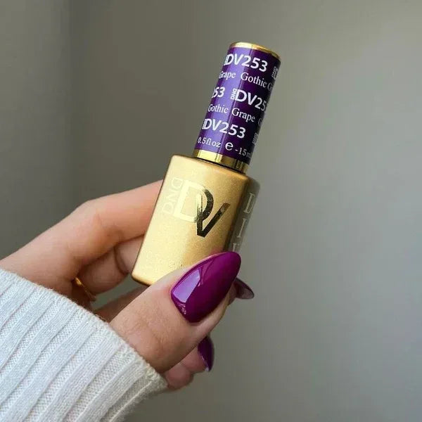 DND DIVA Duo Matching Color - #253 Gothic Grape - TTT Nails Supply