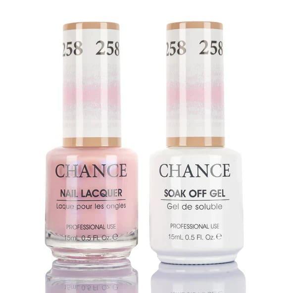 Cre8tion CHANCE Matching Duo Gel Polish 0.5oz - #258 - TTT Nails Supply