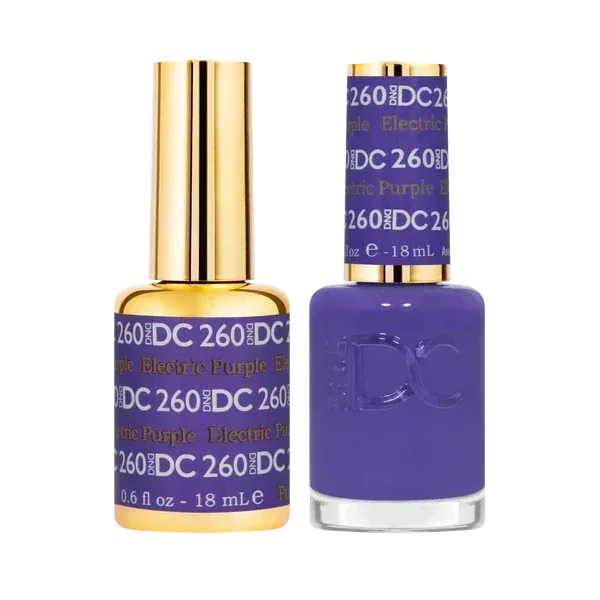 DC Duo Matching Color - #260 Electric Purple - TTT Nails Supply