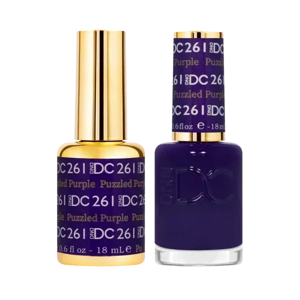 DC Duo Matching Color - #261 Puzzled Purple - TTT Nails Supply