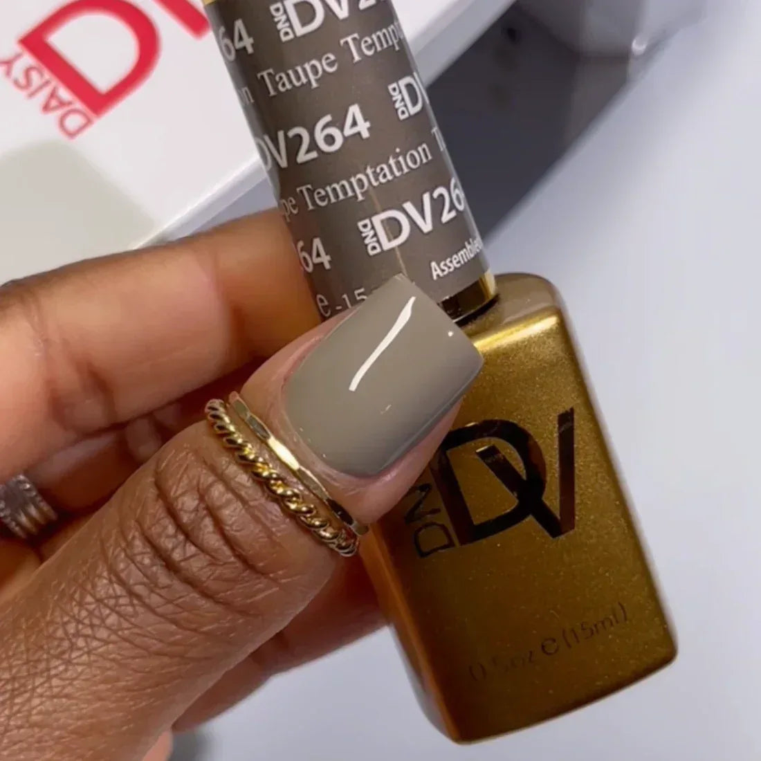 DND DIVA Duo Matching Color - #264 Taupe Temptation - TTT Nails Supply
