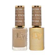 DND DIVA Duo Matching Color - #266 Nude Mocha - TTT Nails Supply