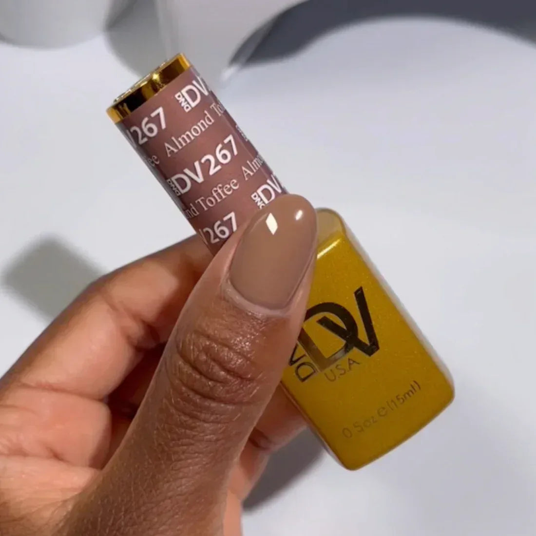 DND DIVA Duo Matching Color - #267 Almond Toffe - TTT Nails Supply