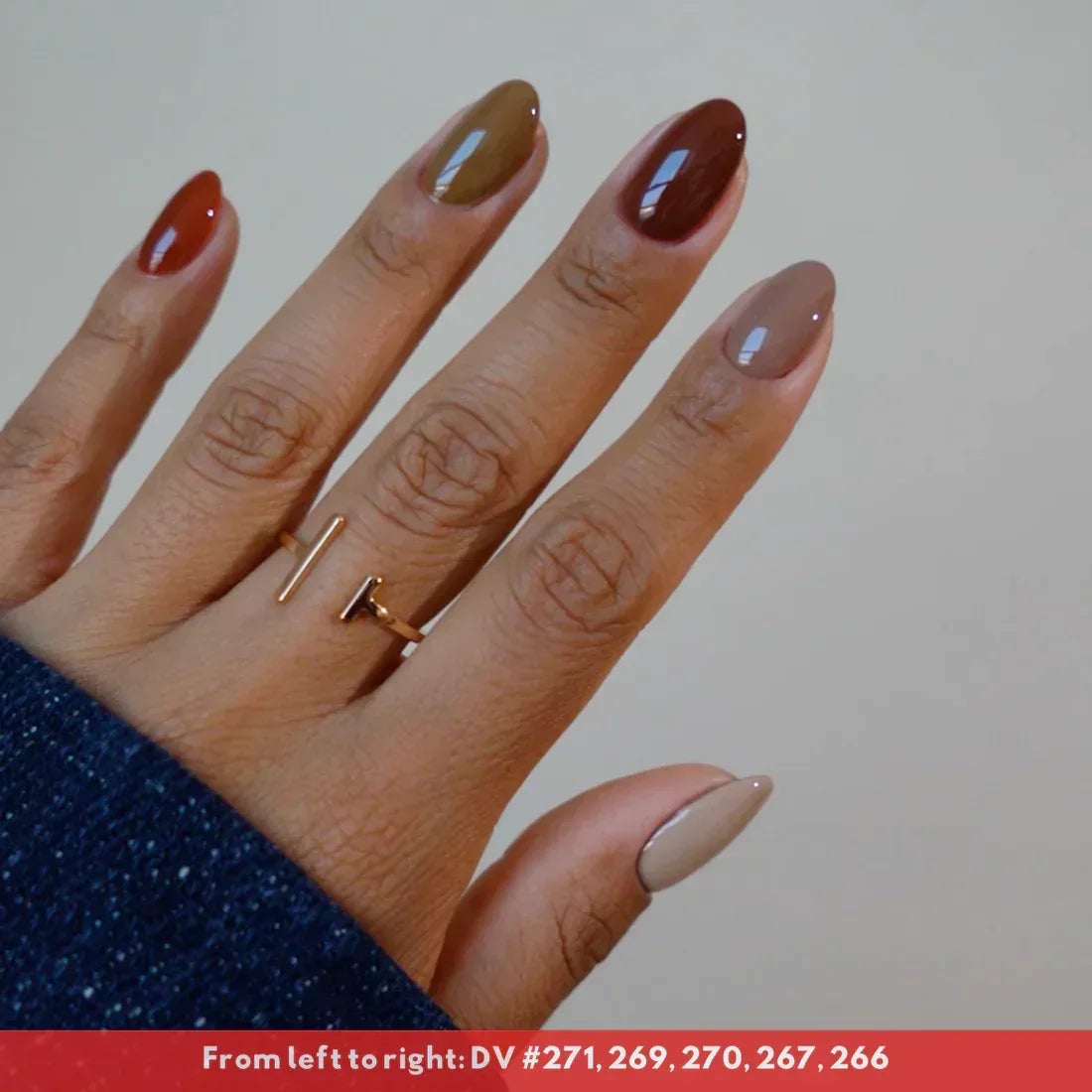 DND DIVA Duo Matching Color - #267 Almond Toffe - TTT Nails Supply