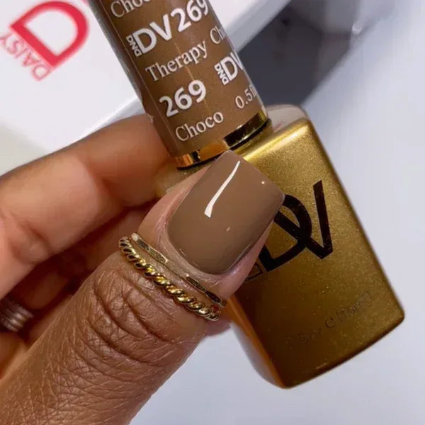 DND DIVA Duo Matching Color - #269 Chocolate Therapy - TTT Nails Supply