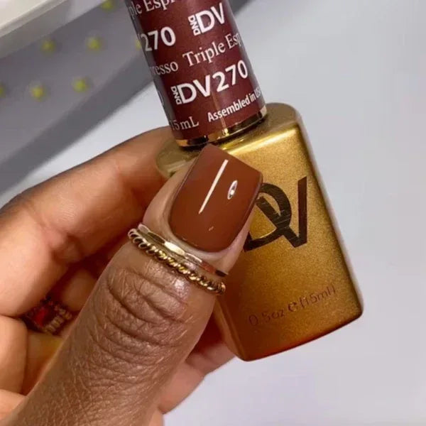 DND DIVA Duo Matching Color - #270 Triple Espresso - TTT Nails Supply