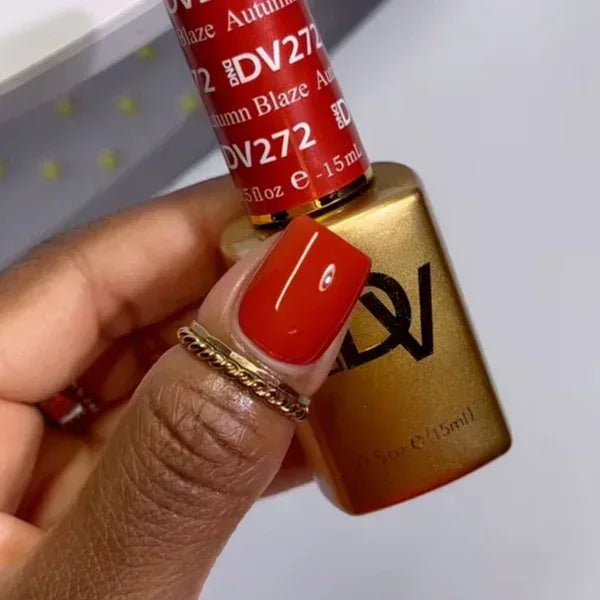 DND DIVA Duo Matching Color - #272 Autumn Blaze - TTT Nails Supply