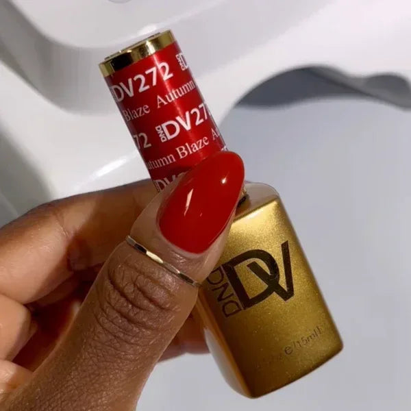 DND DIVA Duo Matching Color - #272 Autumn Blaze - TTT Nails Supply