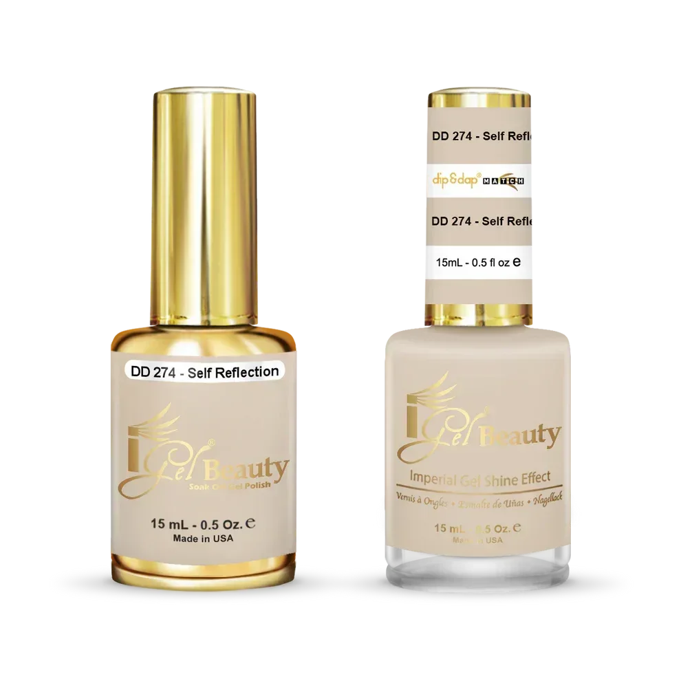 iGel Matching Duo Gel Polish 0.5oz - #274 Self Reflection - TTT Nails Supply