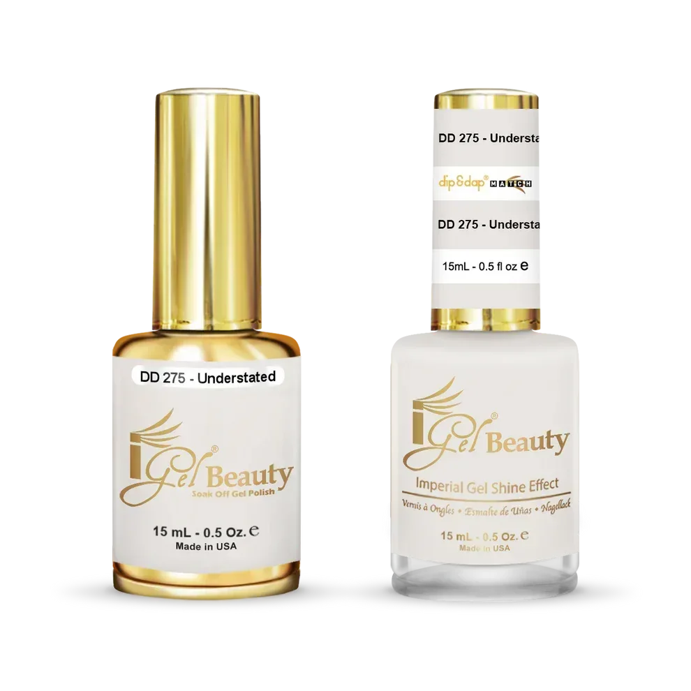 iGel Matching Duo Gel Polish 0.5oz - #275 Understated - TTT Nails Supply