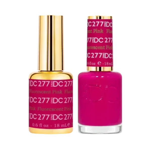 DC Duo Matching Color - #277 Fluorescent Pink - TTT Nails Supply