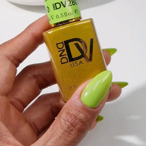 DND DIVA Duo Matching Color - #280 Salsa Verde - TTT Nails Supply
