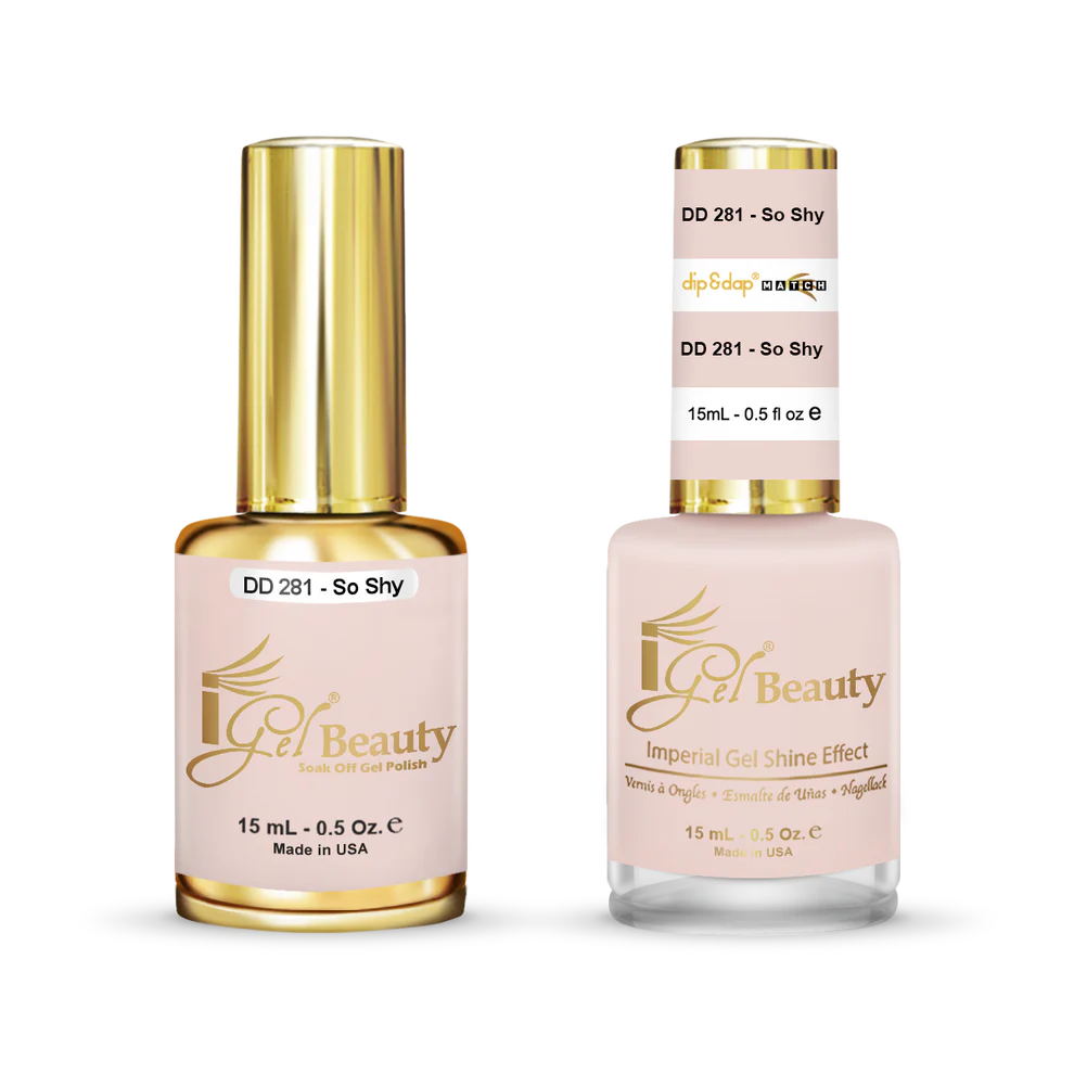iGel Matching Duo Gel Polish 0.5oz - #281 So Shy