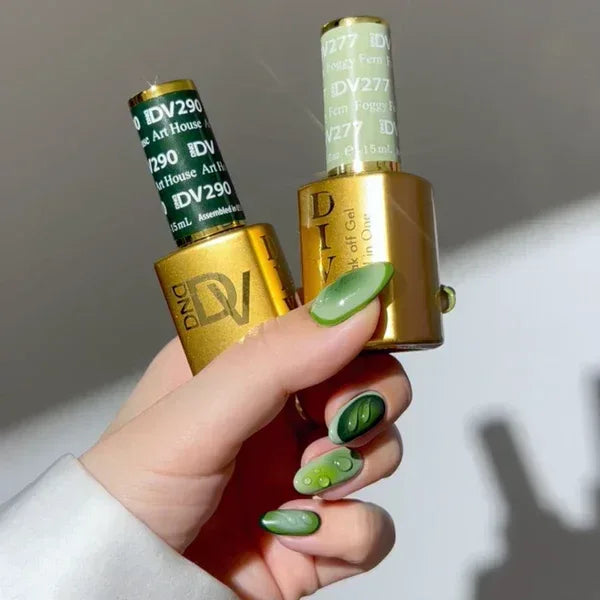 DND DIVA Duo Matching Color - #281 Collard Greens - TTT Nails Supply