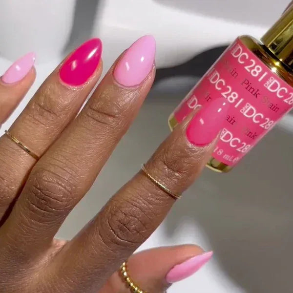 DC Duo Matching Color - #281 Pink Stain - TTT Nails Supply