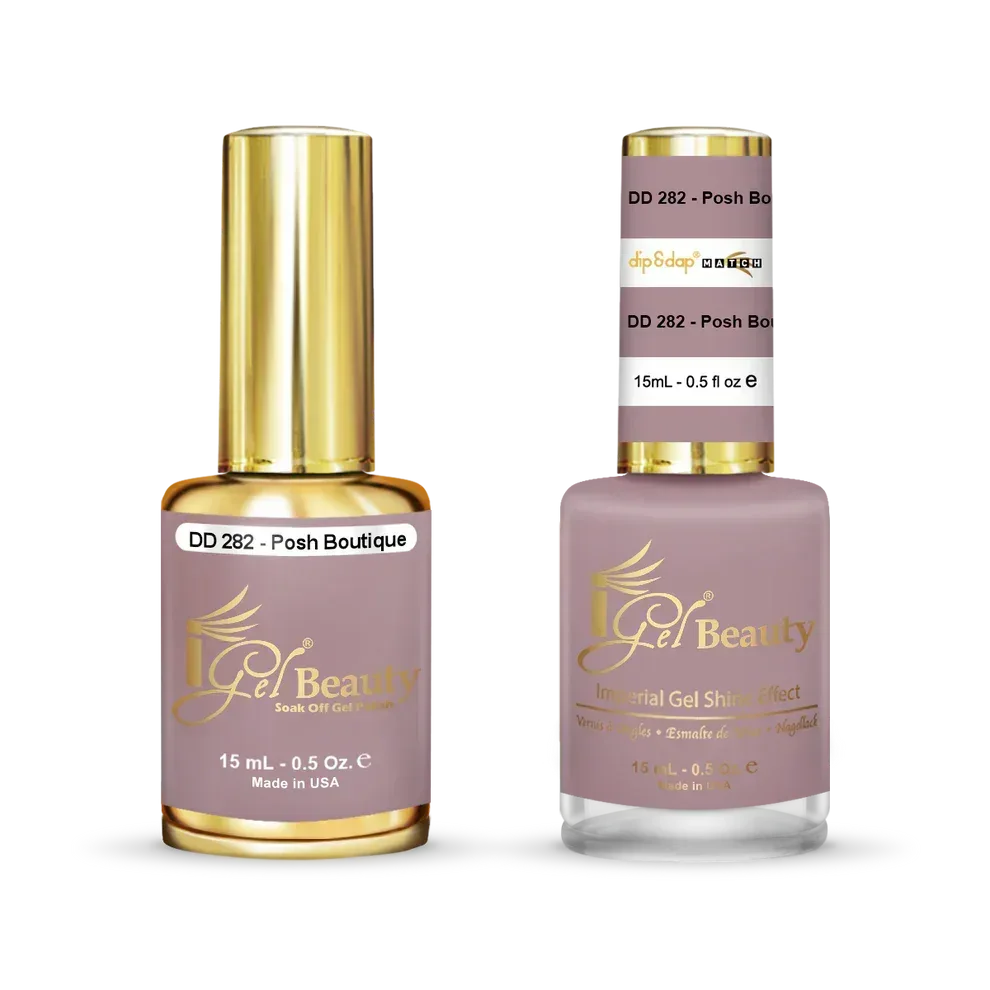 iGel Matching Duo Gel Polish 0.5oz - #282 Posh Boutique - TTT Nails Supply