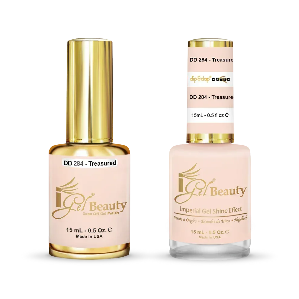 iGel Matching Duo Gel Polish 0.5oz - #284 Treasured - TTT Nails Supply