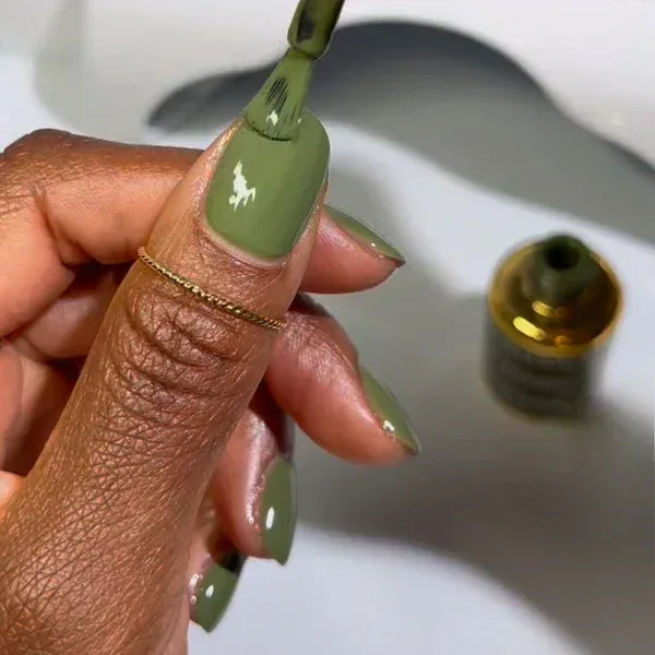 DND DIVA Duo Matching Color - #284 Olive Green - TTT Nails Supply