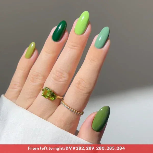 DND DIVA Duo Matching Color - #284 Olive Green - TTT Nails Supply