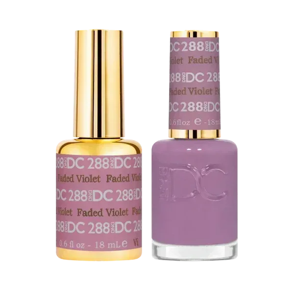 DC Duo Matching Color - #288 Faded Violet - TTT Nails Supply
