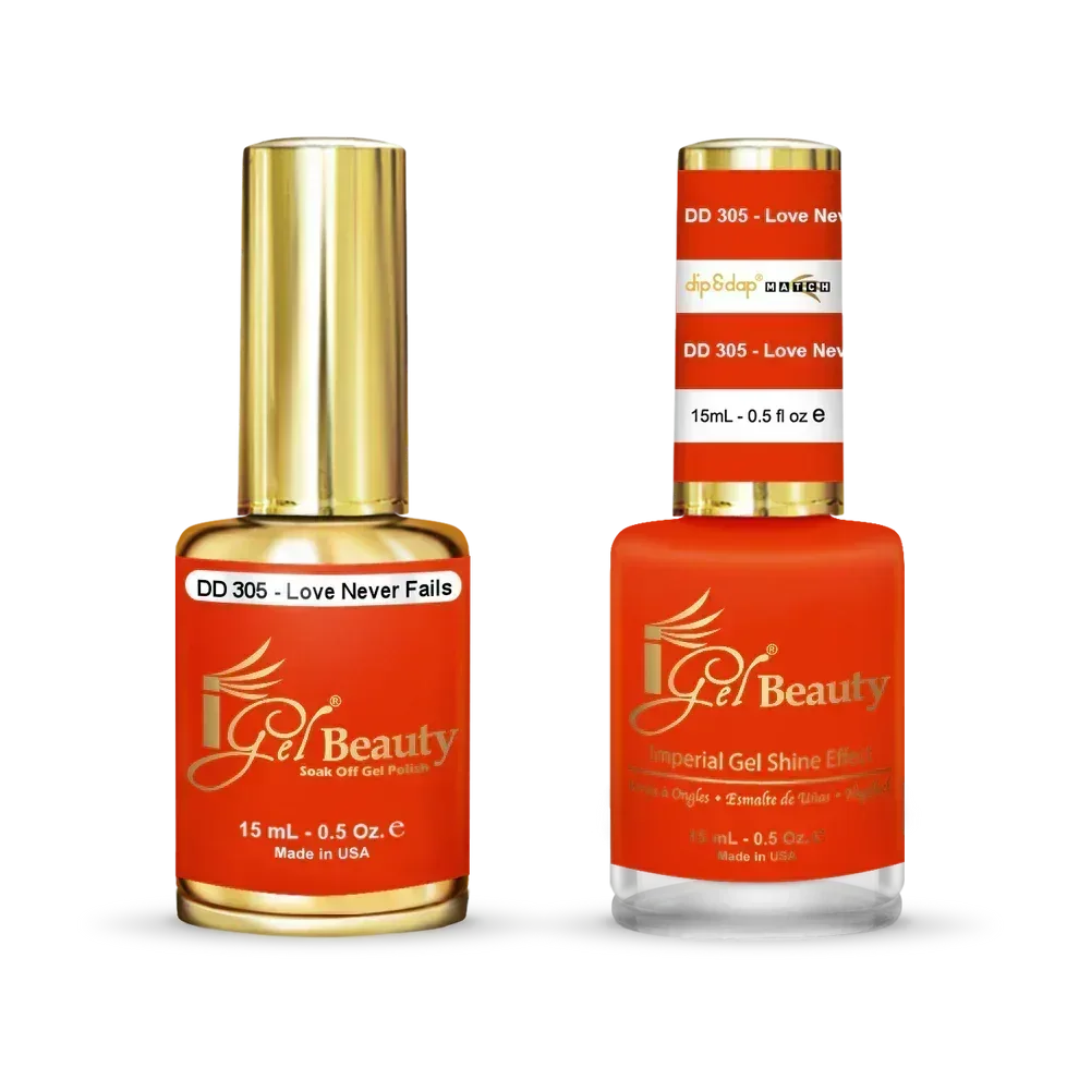 iGel Matching Duo Gel Polish 0.5oz - #305 Love Never Fails - TTT Nails Supply