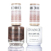 Cre8tion CHANCE Matching Duo Gel Polish 0.5oz - #308 - TTT Nails Supply