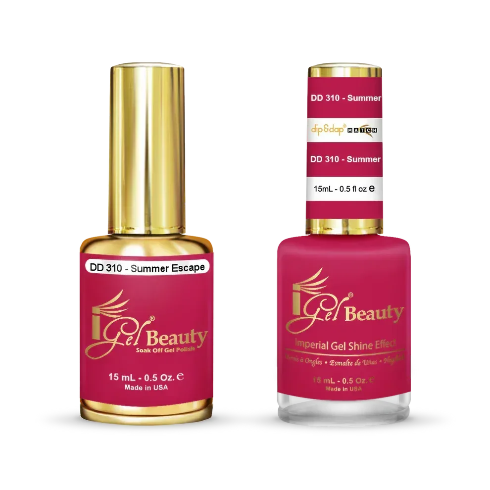 iGel Matching Duo Gel Polish 0.5oz - #310 Summer Escape - TTT Nails Supply