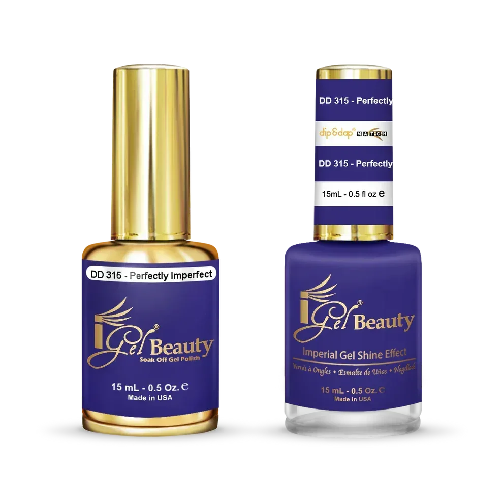 iGel Matching Duo Gel Polish 0.5oz - #315 Perfectly Imperfect - TTT Nails Supply