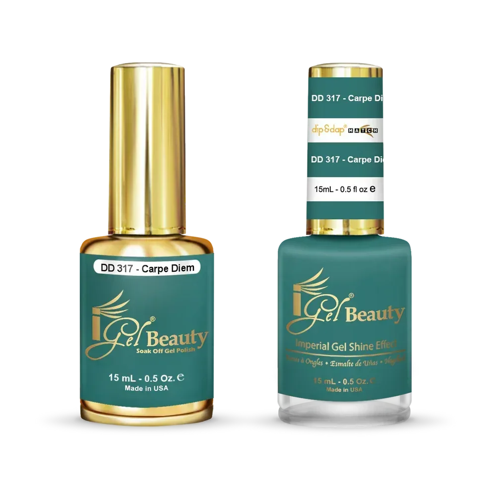 iGel Matching Duo Gel Polish 0.5oz - #317 Carpe Diem - TTT Nails Supply