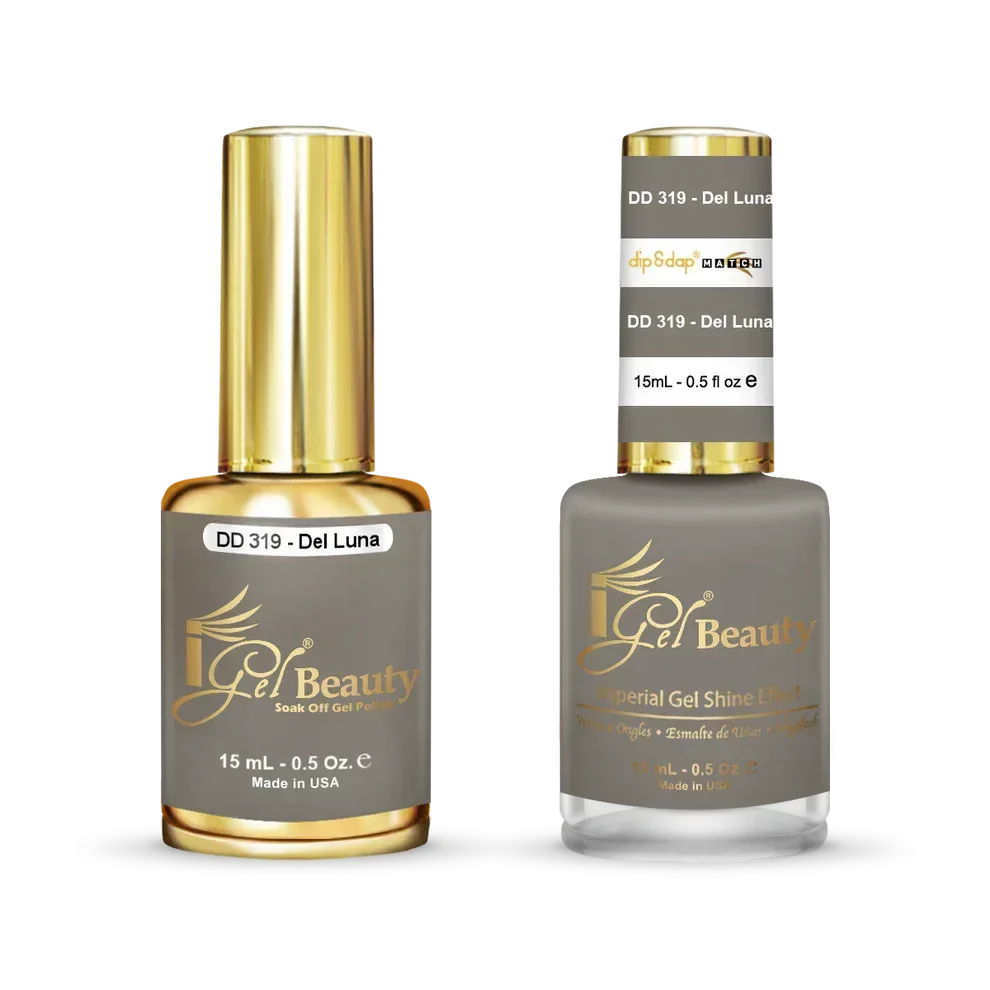 iGel Matching Duo Gel Polish 0.5oz - #319 Del Luna - TTT Nails Supply