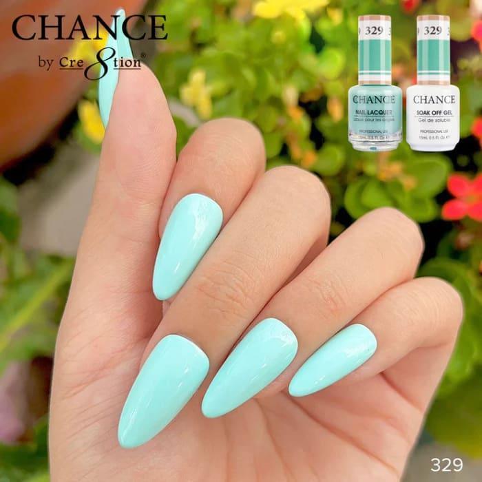 Cre8tion CHANCE Matching Duo Gel Polish 0.5oz - #329 - TTT Nails Supply