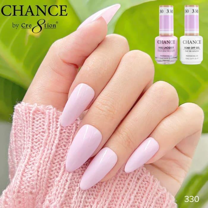 Cre8tion CHANCE Matching Duo Gel Polish 0.5oz - #330 - TTT Nails Supply