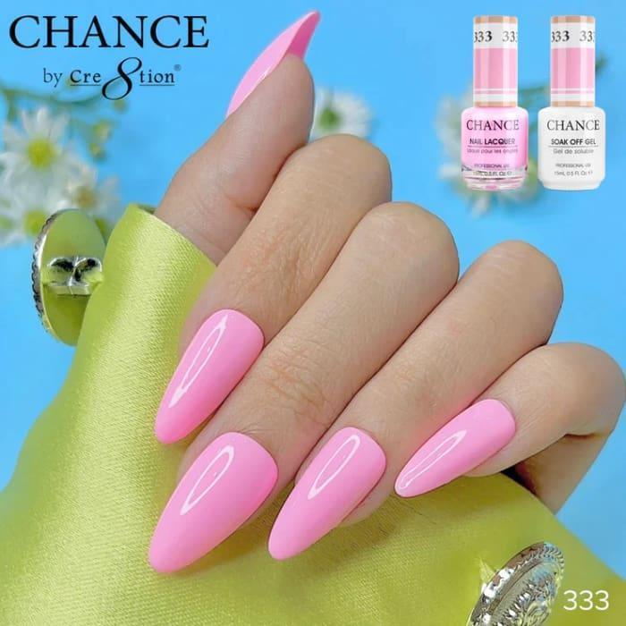Cre8tion CHANCE Matching Duo Gel Polish 0.5oz - #333 - TTT Nails Supply